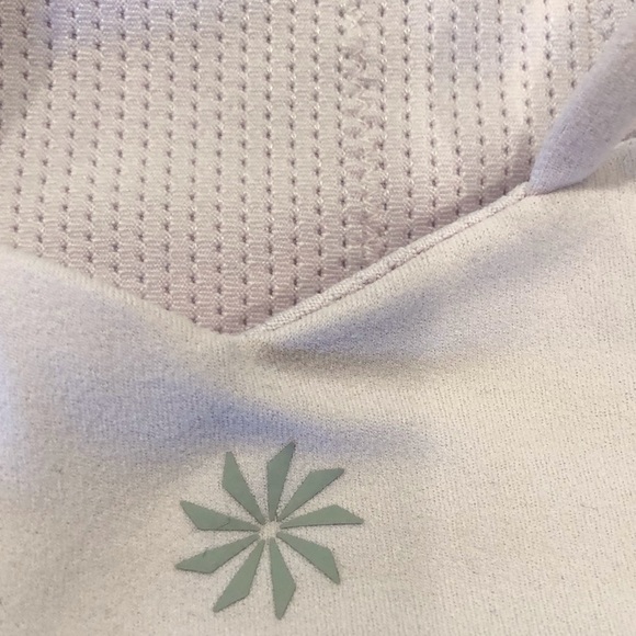 Athleta Light Pink Criss Cross Sports Bra, Size S - Picture 3 of 6